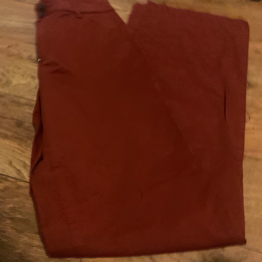 Massimo Dutti Red Wide Led Pants - Picture 6 of 7